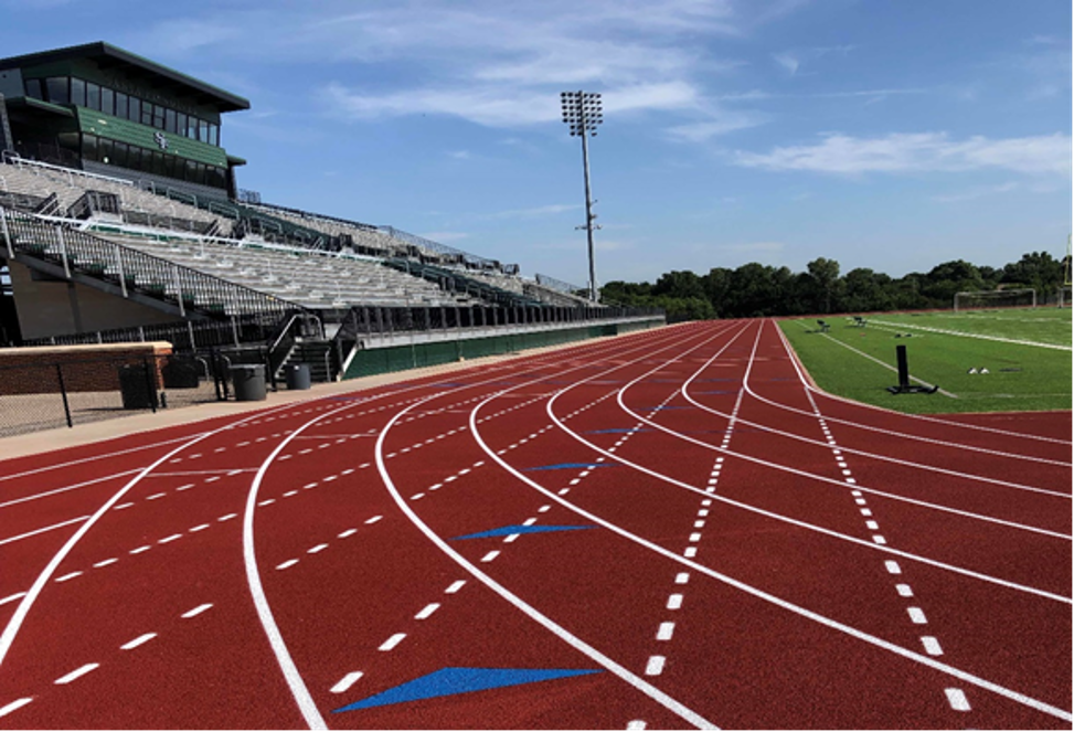 Edmond Santa Fe High School Track General Sports Surfaces